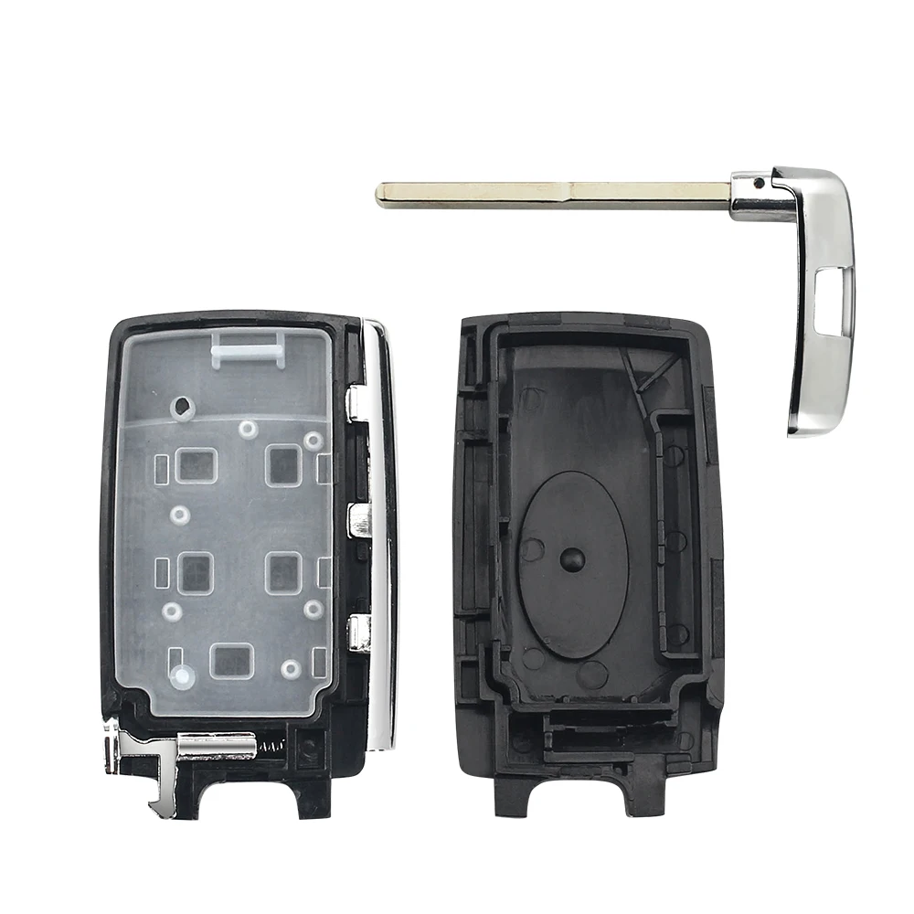 KEYYOU для Land Rover Range LR2 LR4 Fit Jaguar F-Pace F-Type XE XF XJ обновленный чехол дистанционного ключа