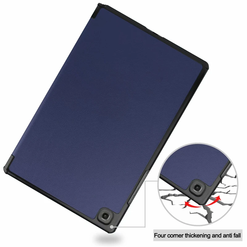 

Case For Samsung Galaxy Tab A7 T500 T505 10.5inch Smart Cover Funda Ultra Slim Magnetic Folding Skin Stand Shell+Pen