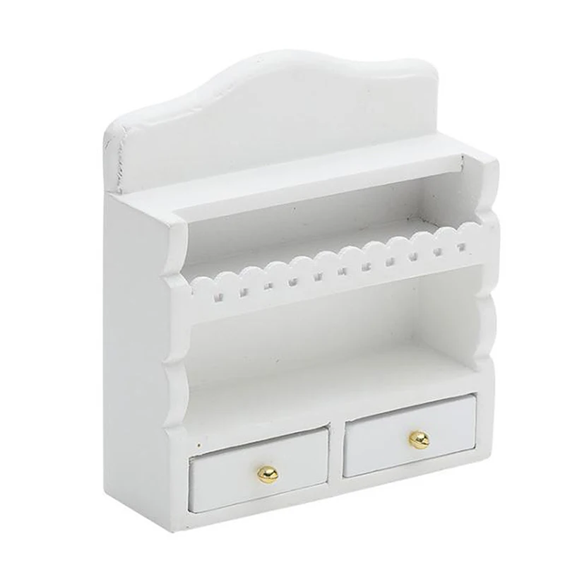 Новое поступление 1:12 миниатюрная мебель для кукольного домика деревянный белый