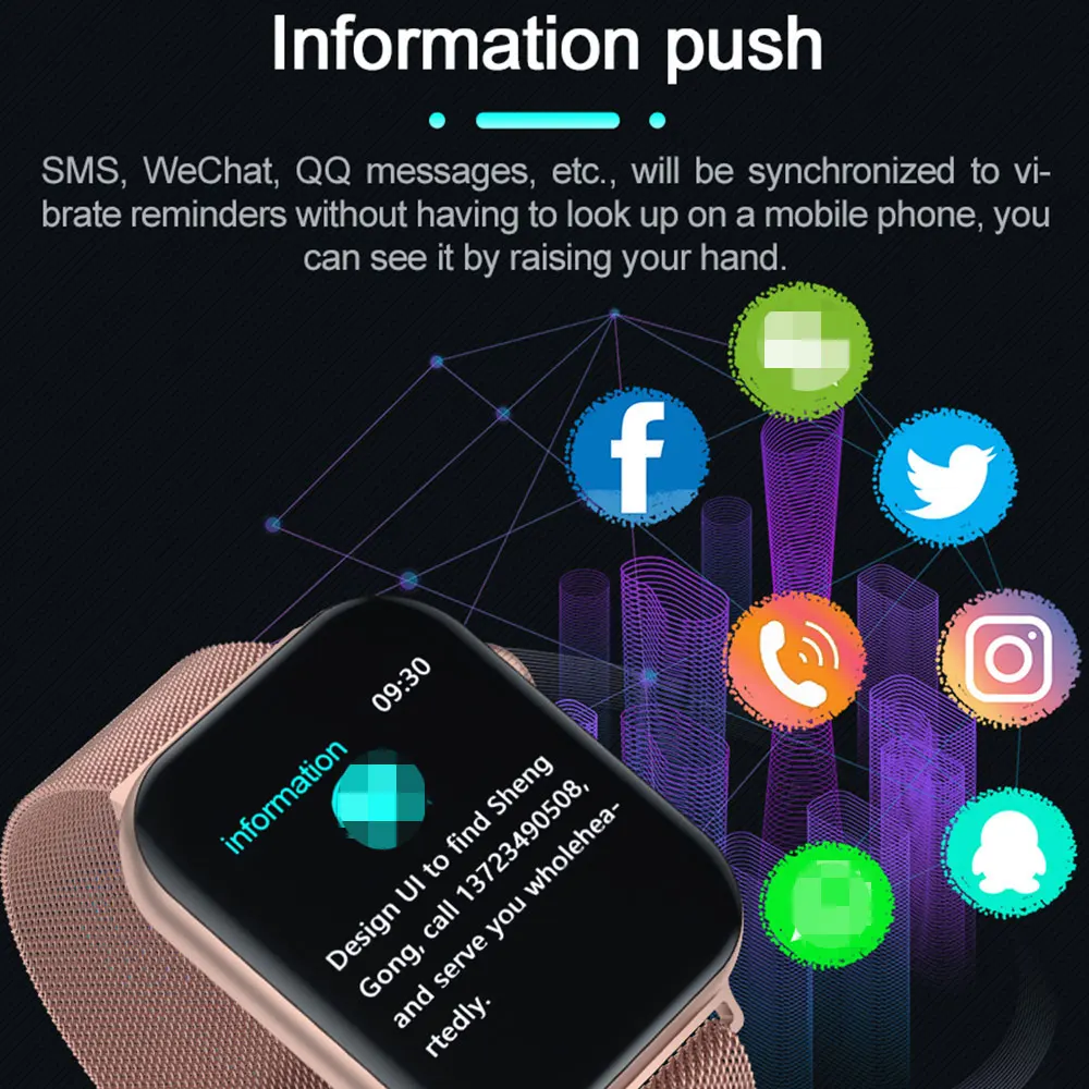 

BYSL IWO FK78 Smart Watch 2020 Man Women 1.78 HD 320*385 Watches GPS Motion Track Heart Rate ECG Smartwatch PK iwo K8 W56