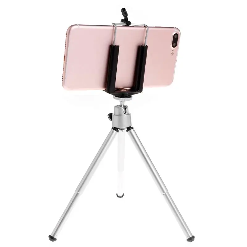 Tripod Stand With Clip Rotary Aluminium Alloy Holder For Phone Laser Level Digital SLR Camera |
