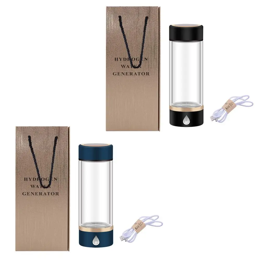 

Стакан для насыщения водородом, 380 мл, многофункциональный стакан для насыщения водородной воды из титана, быстрое устройство для производс...