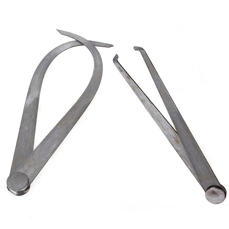 

2pcs Caliper Stainless Steel Calipers Pottery Clay Ceramic And Sculpture Carving Hand Tool Measuring Tool