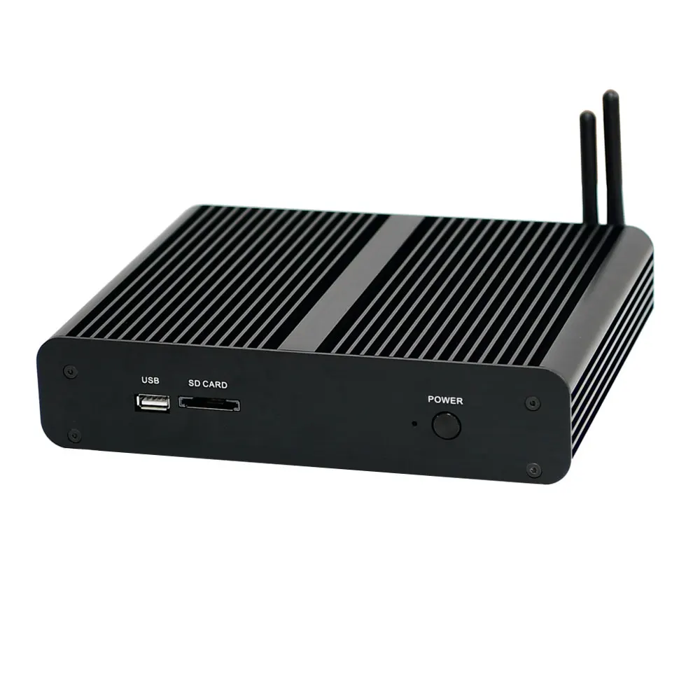EGLOBAL Intel Core i7 6500u 7500u V7 Безвентиляторный Компьютер 12 В ТВ-приставка встроенный wifi DDR3