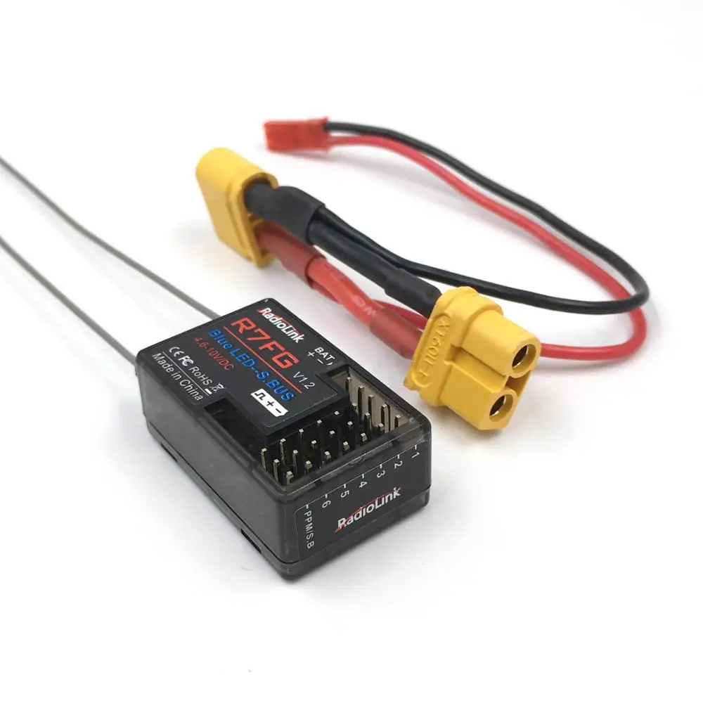 Радиоприемник Radiolink R7FG 7CH 2 4G с гироскопом телеметрический дальний HV в реальном