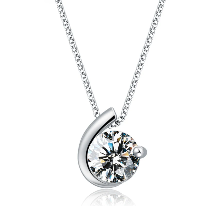 Изысканное ожерелье с подвеской в виде Луны элегантная женская свадебная