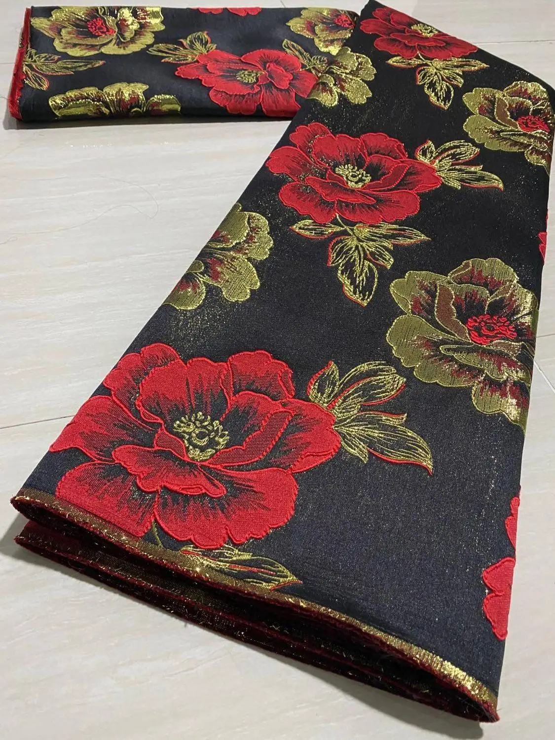 

MIQIER High Quality African Nigerian Tulle Lace Fabric Swiss Organza Embroidery Guipure Lace Fabric Wedding Party Dress 5 Yard