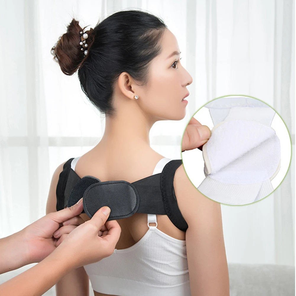 

1/2pcs Brace Support Belt Posture Corrector Belt Adjustable Clavicle Back Shoulder Lumbar for Men Women Posture Correction Belt