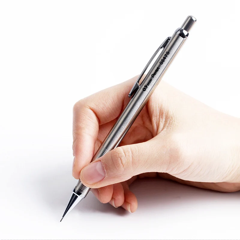 Pentel SS475 нержавеющая сталь механический карандаш металлический стержень Карандаш