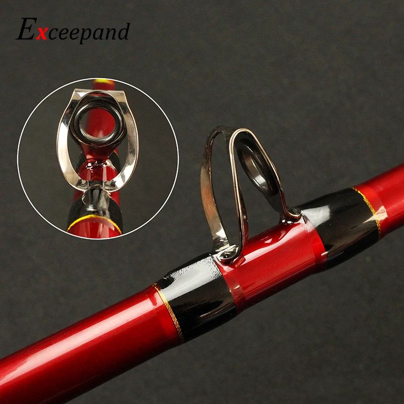 Exceepand 30-50 Lbs Carbon Fiber Spinning Saltwater Sea Fishing Jigging Boat Rod Various Lengths Fishing Pole