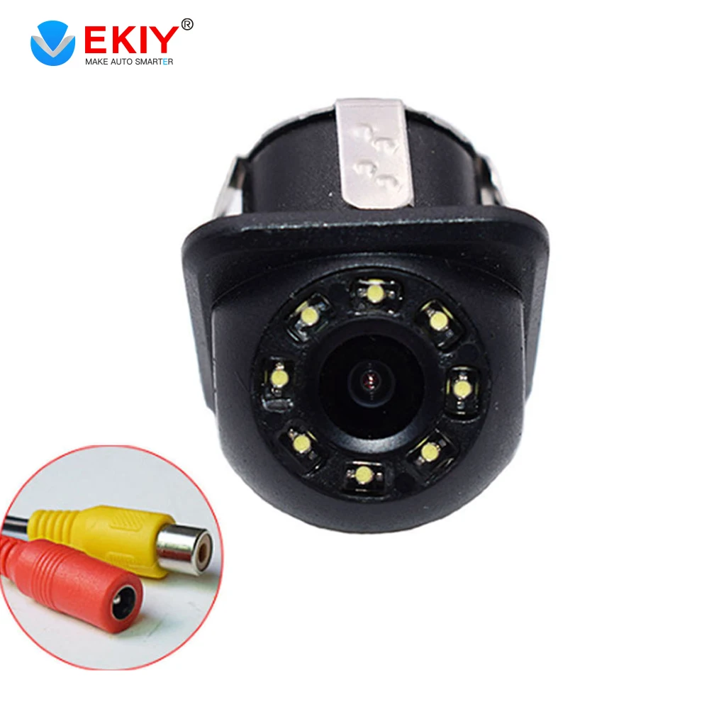 Универсальная автомобильная камера заднего вида EKIY CCD HD водонепроницаемая с