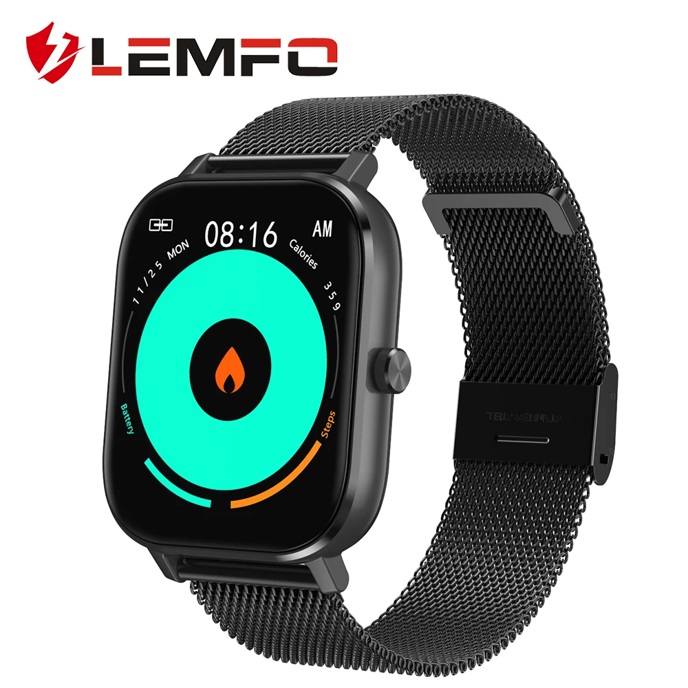 LEMFO DT35 Смарт-часы 2020 PPG ЭКГ вызовов через Bluetooth 24-часовой монитор сердечного ритма