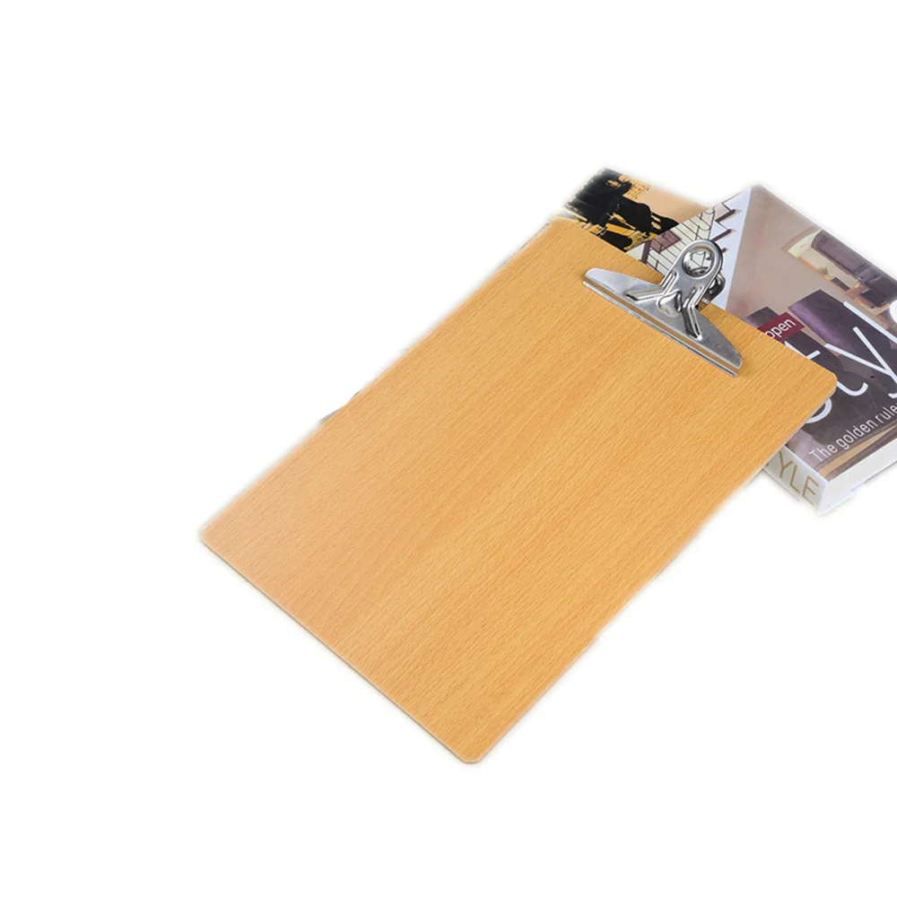 

A5 Letter Size Clipboard 3mm-Thick Profile Clip Hardboard for Office Working
