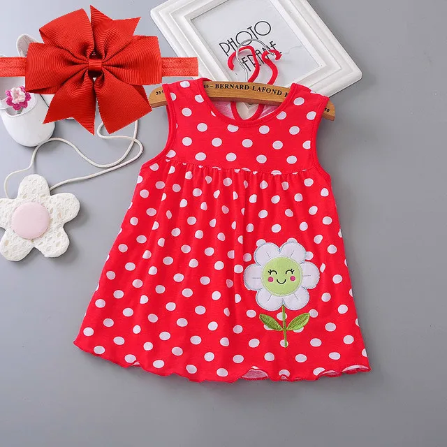 Baby Clothes Headband Dress For Girls Dresses 2018 Baptism 1st Birthday Kids Vestido Infantil Robe Fille | Мать и ребенок