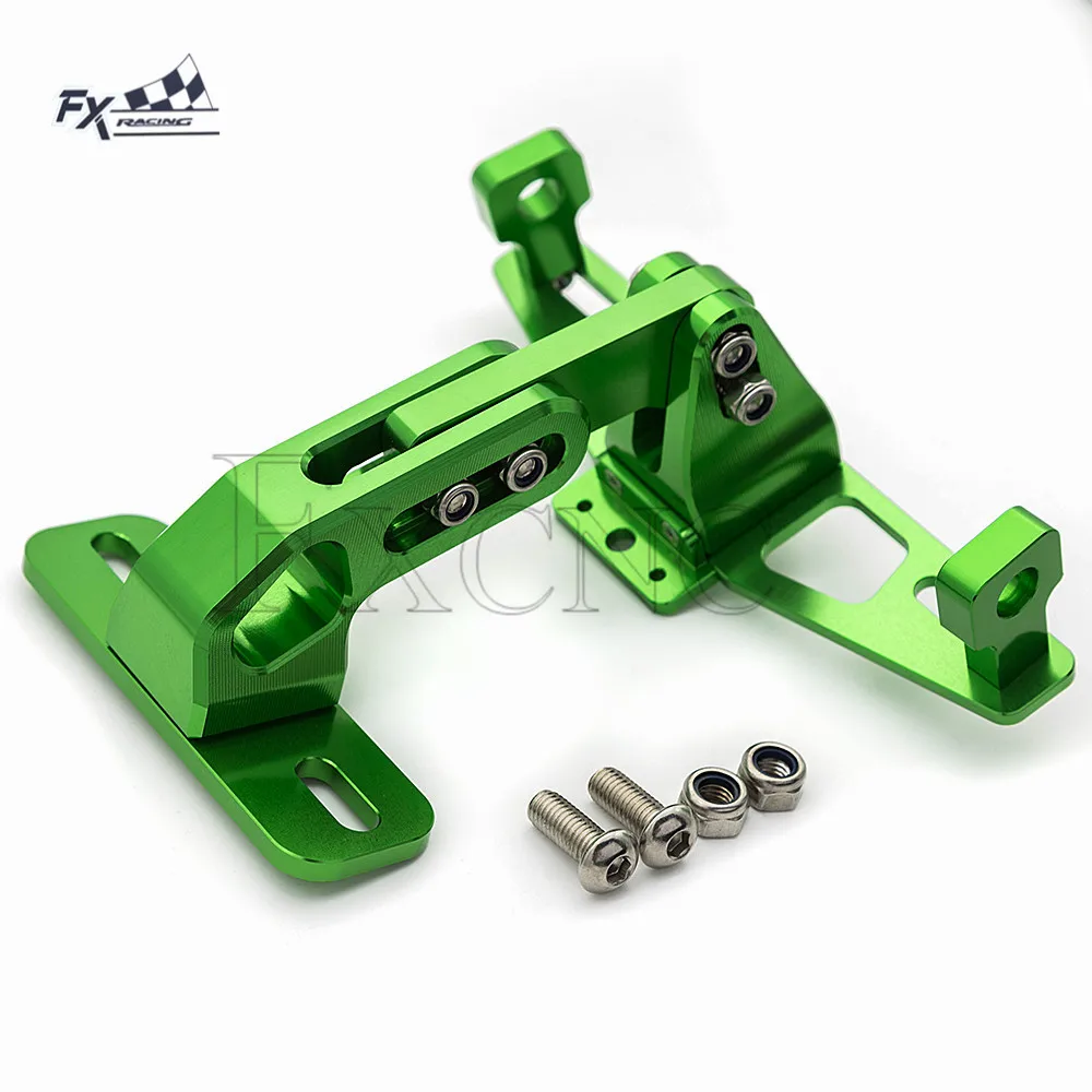 

Высококачественный алюминиевый Универсальный кронштейн для рамки номерного знака мотоцикла для Kawasaki Z125 Z300 Z750 Z800 Z750 Z900 Z1000