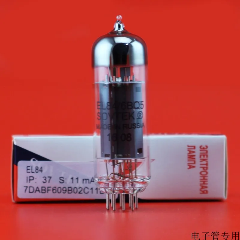 Free Shipping New 2pcs Sovtek EL84( 6BQ5) Vacuum Tube Matched Pair accessories Repalce Psvane EH JJ shuguang EL84/6P14 | Электроника