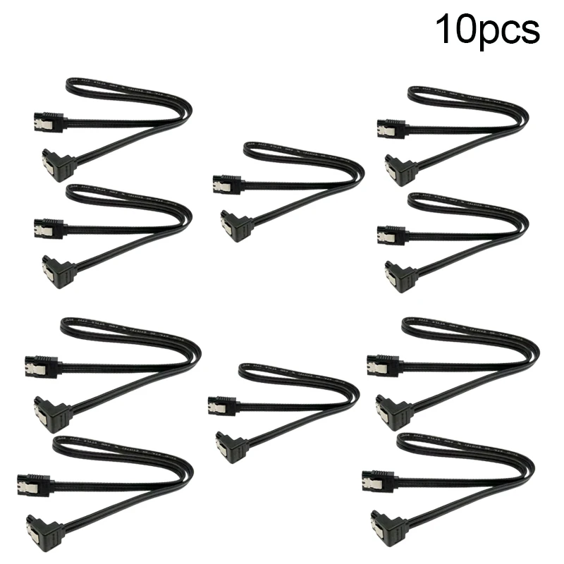 

SATA 3.0 Cable SATA III 6GB/s Right Angle 90 Degree for HDD Hard Drive AS99