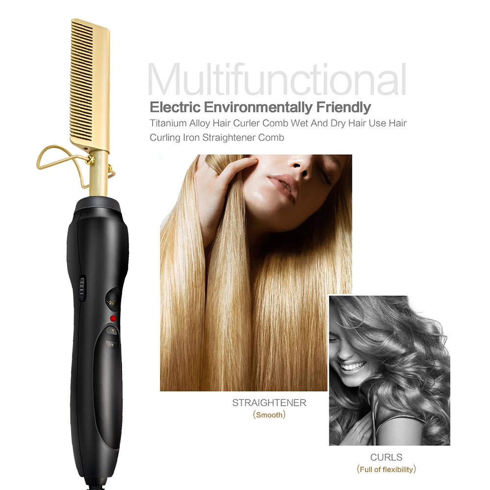 Профессиональный электрический выпрямитель для волос, керамический утюжок для завивки волос, выпрямитель для волос, утюжок для завивки вол... от AliExpress WW