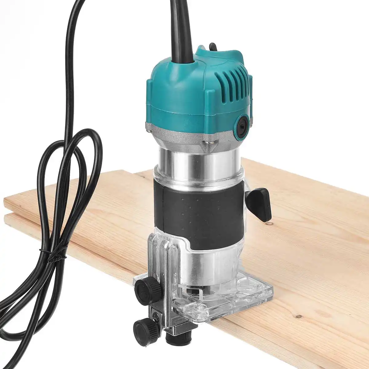 

800W 35000RPM Electric Trimmer Woodworking Slotting Hand Trimming Woodworking Milling Cutter Machine Wood Route Joiners Set