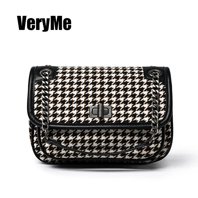 

VeryMe Leather Shoulder Simple Bags For Women Crossbody Female Bag Fashion 2020 Women Handbags High quality Weave Messenger bags