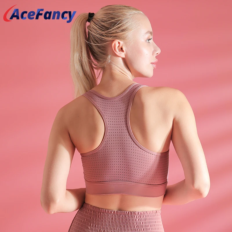 Спортивный бюстгальтер Acefancy Топ для женщин Йога фитнес тренировки одежда