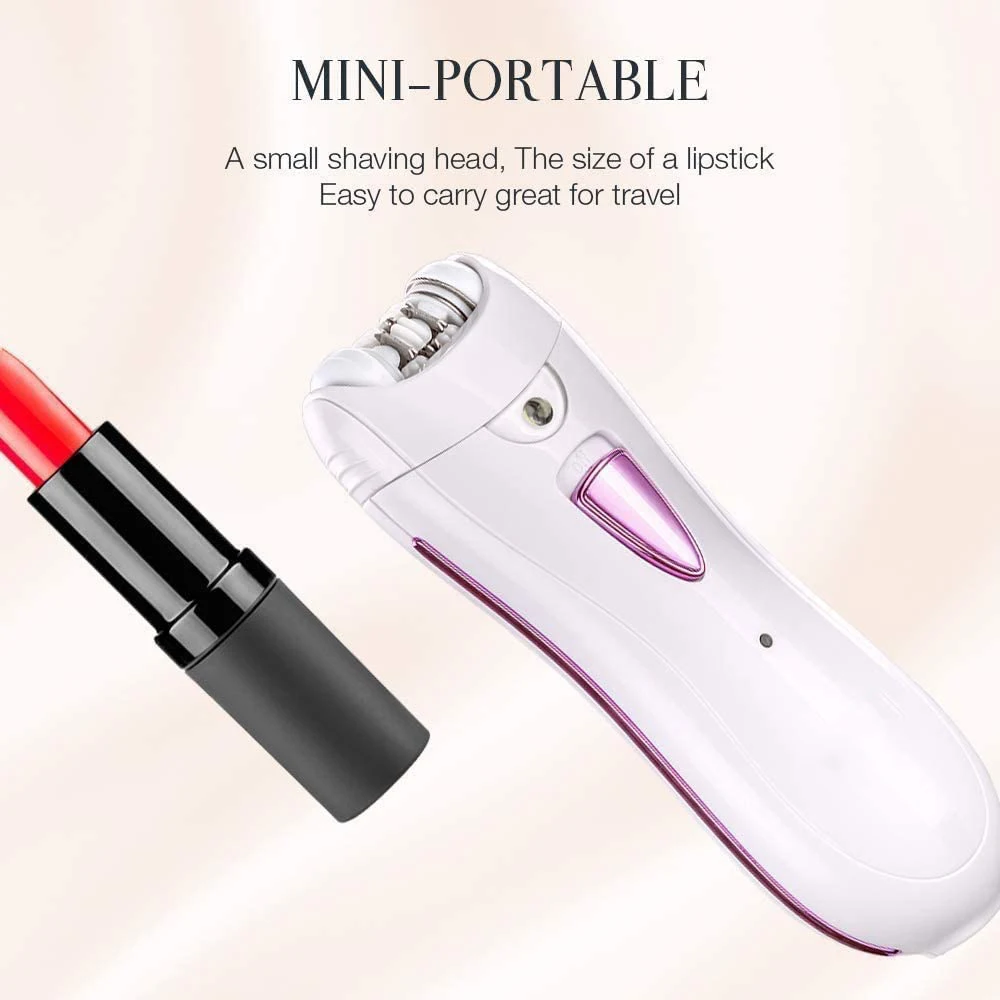 Женский беспроводной эпилятор для удаления волос на лице эпиляторы портативная
