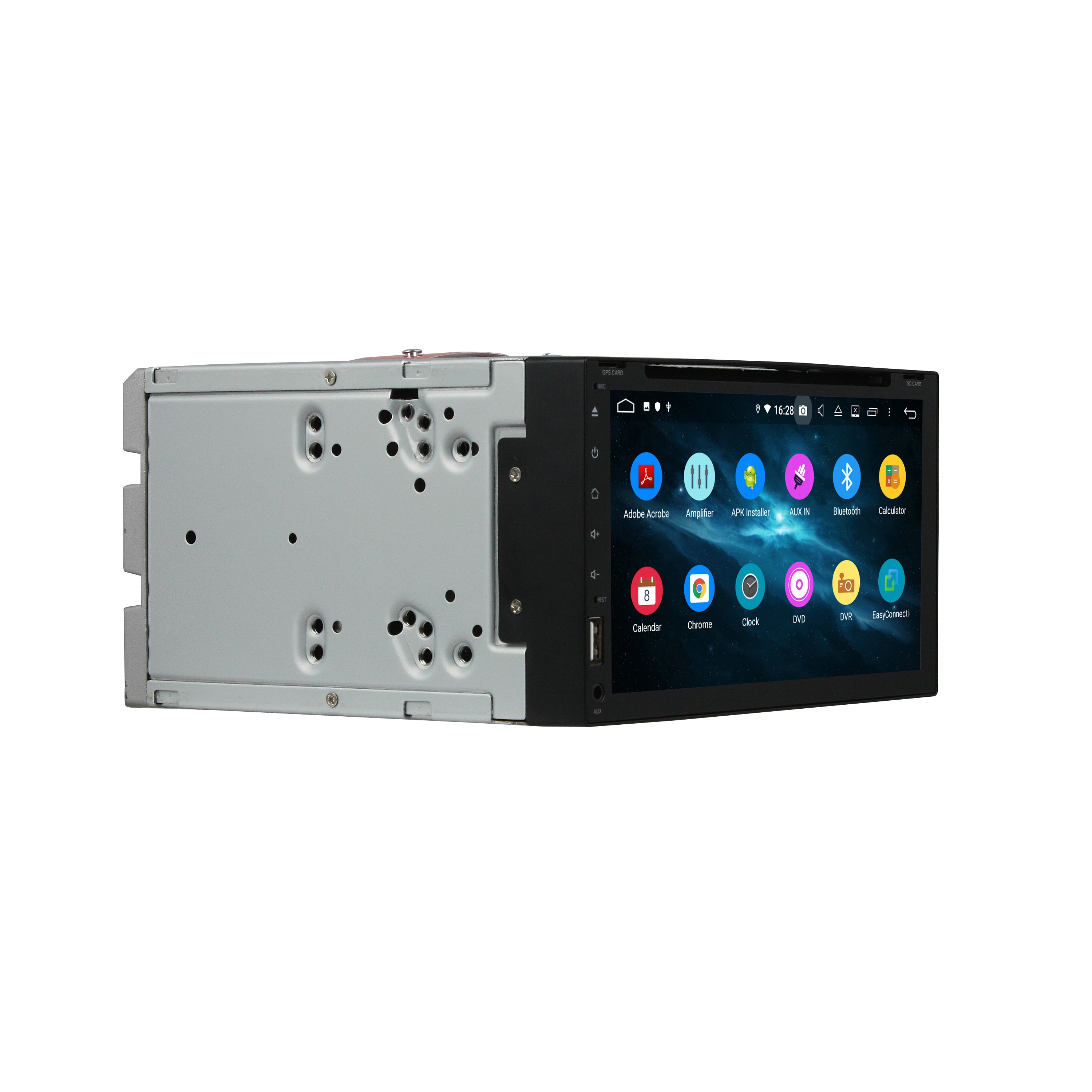 Klyde KD-9608 Система android 10 0 универсальная модель автомобиля bluetooth 2din Автомобильная