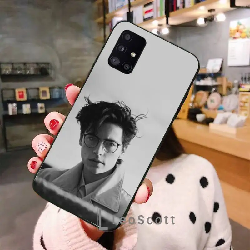 

Riverdale cole sprouse Jughead Jones Phone Case For Samsung A40 A50 A51 A71 A20E A20S S8 S9 S10 S20 Plus note 20 ultra 4G 5G