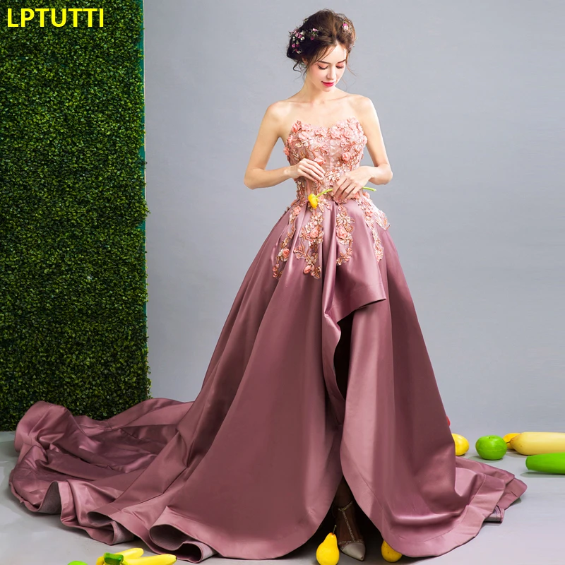 LPTUTTI аппликации вышивка новый для женщин Элегантный Дата Церемония вечернее