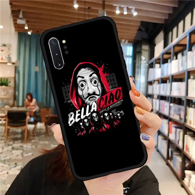 

La Casa De Papel Phone Case for samsung galaxy a51 a52 a71 a50 a12 a72 a21s a70 s21 s20 fe s10 note 20 10 ultra plus coque