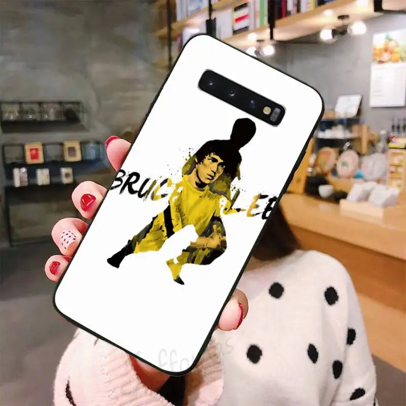 

Chinese Kung Fu Bruce Lee Phone Cases For Samsung A50 A51 A71 A20E A20S S10 S20 S21 S30 Plus ultra 5G M11 funda shell