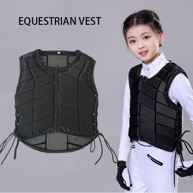 

Children Equestrian Vest Protective Horse Riding Armor Kids Equestrian Equipment Safety Riding Equipment for Boy and Girls