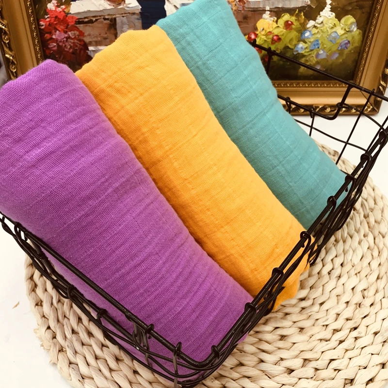 Одеяло детское однотонное из 100% хлопка 180 г|Одеяла и пеленки| |