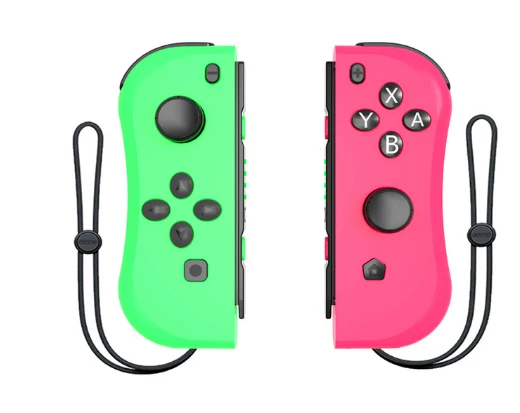 Green pink Игровой коммутатор, беспроводной контроллер, левый и правый, Bluetooth, геймпад для Nintendo, переключатель NS Joy, игровая ручка для переключения, Joy Game - Цвет: Green pink