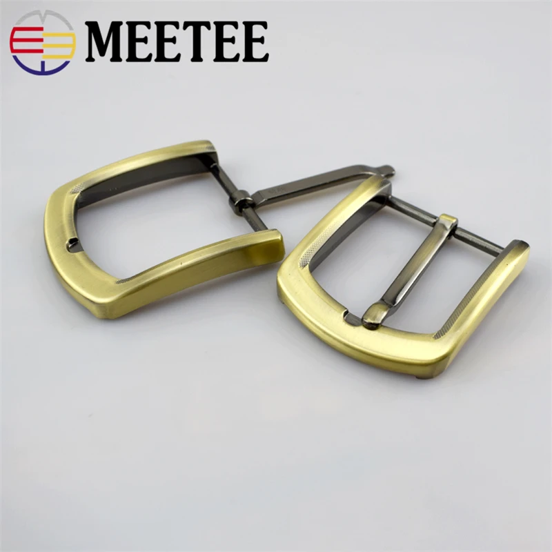 5 шт. Meetee 4 см с металлическими заклепками Туфли лодочки Античная латунная пряжка