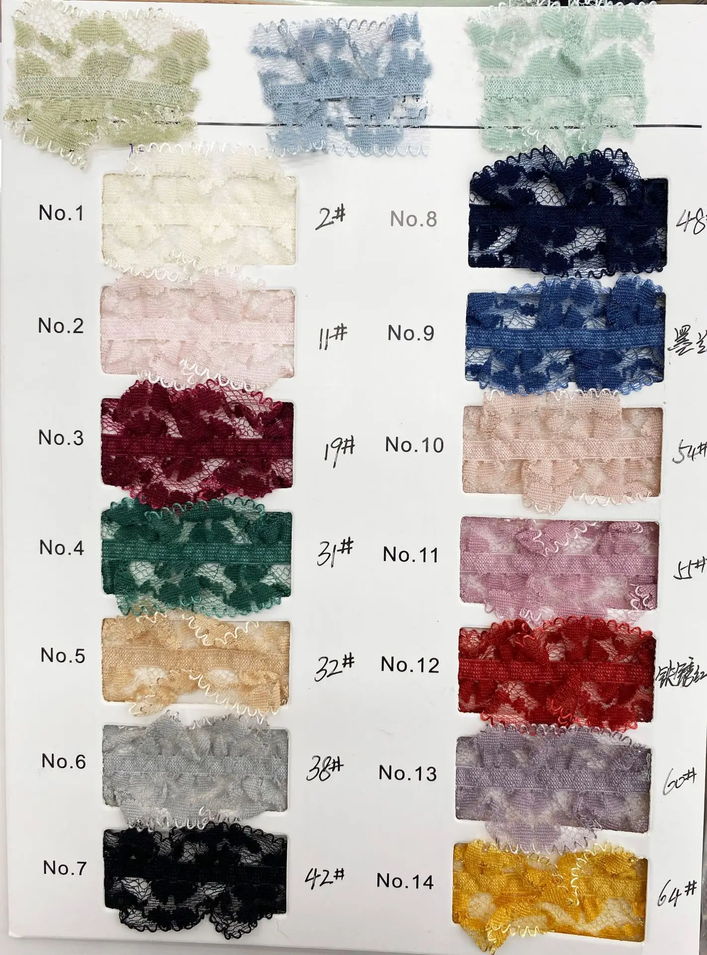 5 ярдов кружева край вышивка эластичная лента ленты DIY ручной работы стрейч