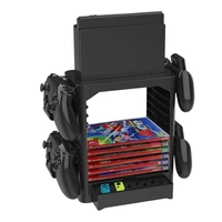 for nintendo switch multi function storage bracket 10 game disc card tower controller holder console stand switch accessories