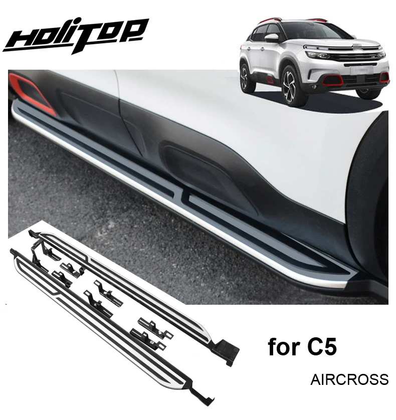 Новое поступление боковые ступенчатые педали для Citroen C5 AIRCROSS утолщенный