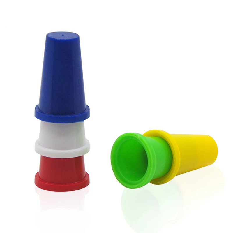 10 шт. волшебные палочки для кончика пальца красочные наперсток Волшебные трюки