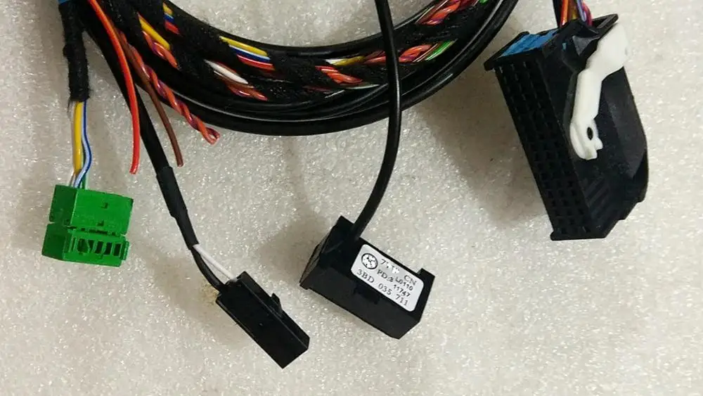 Жгут проводов Bluetooth с микрофоном для Volkswagen VW 8X0035447A RCD510 RNS510 Tiguan GOLF GTI Jetta Passat CC |