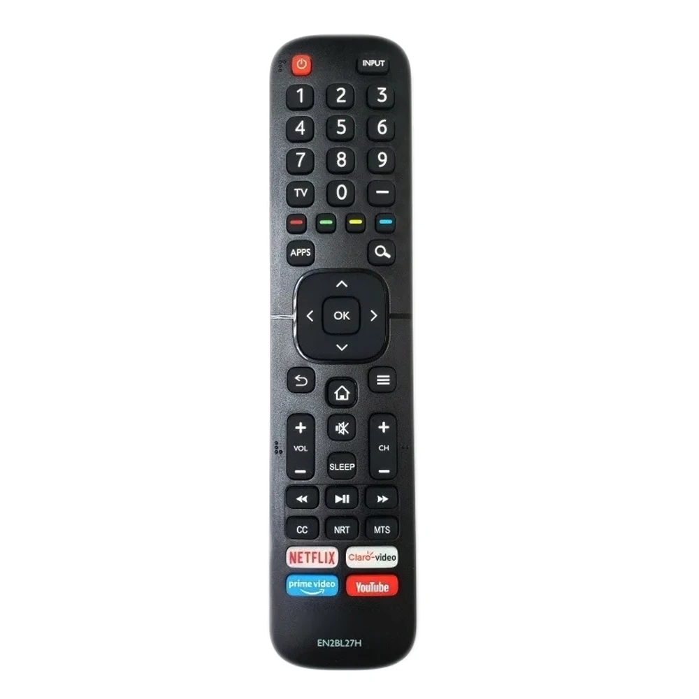 

New Original EN2BL27H Remote Control For Hisense Smart TV with NETFLIX YouTube ClaroVideo Prime Video Apps 433 MHz REMOTO
