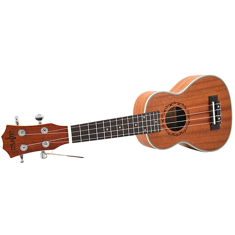 Укулеле сопрано 21 дюйм гавайская Гавайская мини-гитара Uke Sapele 4 струны гитара для