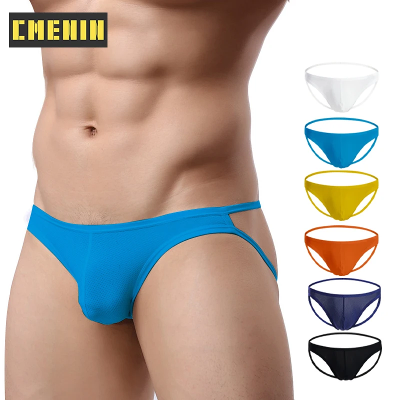 

CMENIN ADANNU Hot Sexy Nylon Men Underwear Thong Men Jockstraps Comfortable Trunks Mens Thongs G strings Pouch AD7106