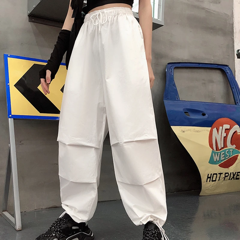 

Женские широкие брюки с высокой талией, новые корейские свободные прямые брюки большого размера в стиле Instagram, лето 2020