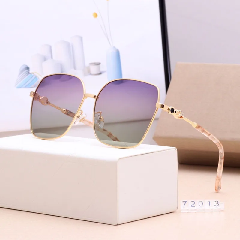

2020ss Luxury Square Sunglasses Women Brand Designer Retro Alloy Frame Big Sun Glasses Vintage Gradient Male Oculos Feminino