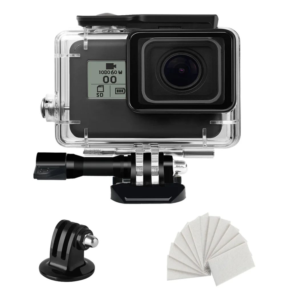 Сменный водонепроницаемый чехол для GOPRO hero5/hero6/hero7 дайвинга на глубине 45 м