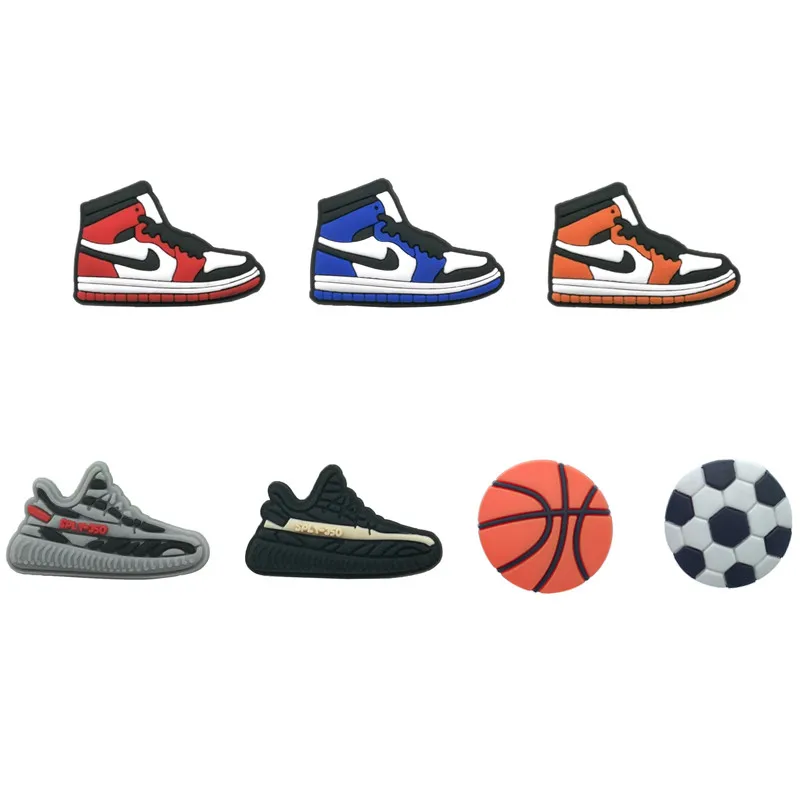 

Super Cute Cartoon PVC Shoe Charms Buckles Shoes Accessories Fit For Croc Charms Anime JIBZ Party Gift