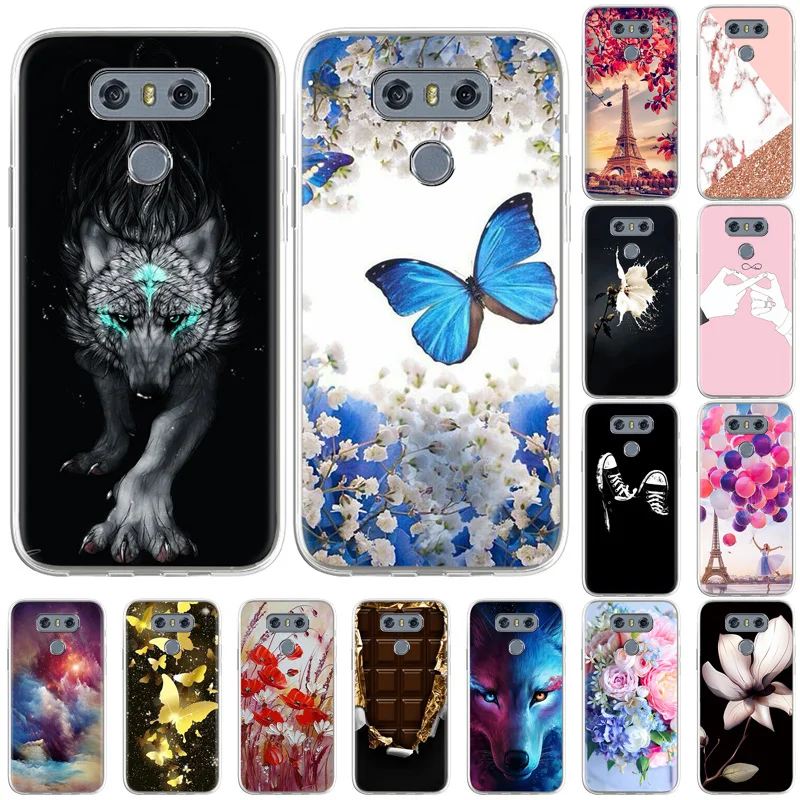 Роскошный чехол для телефона с рисунком LG Q61 Q52 Q51 Q70 Q8 2018 Q9 A92 Spirit мягкий