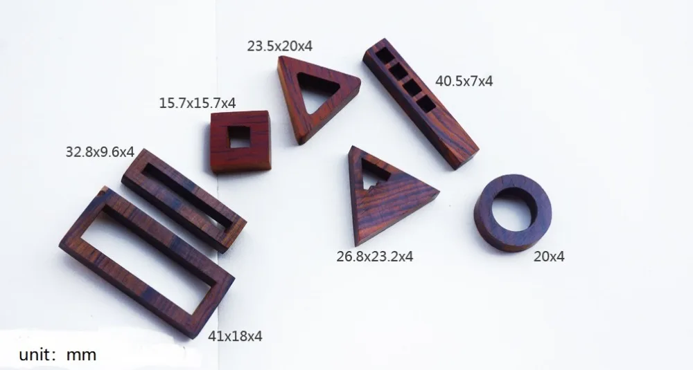 1 шт. подвеска из сандалового дерева с кабошоном | Украшения и аксессуары