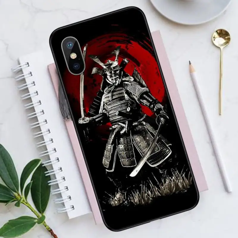 

Japanese Samurai style pattern Phone Cases for iPhone 11 12 pro XS MAX 8 7 6 6S Plus X 5S SE 2020 XR Luxury brand shell funda